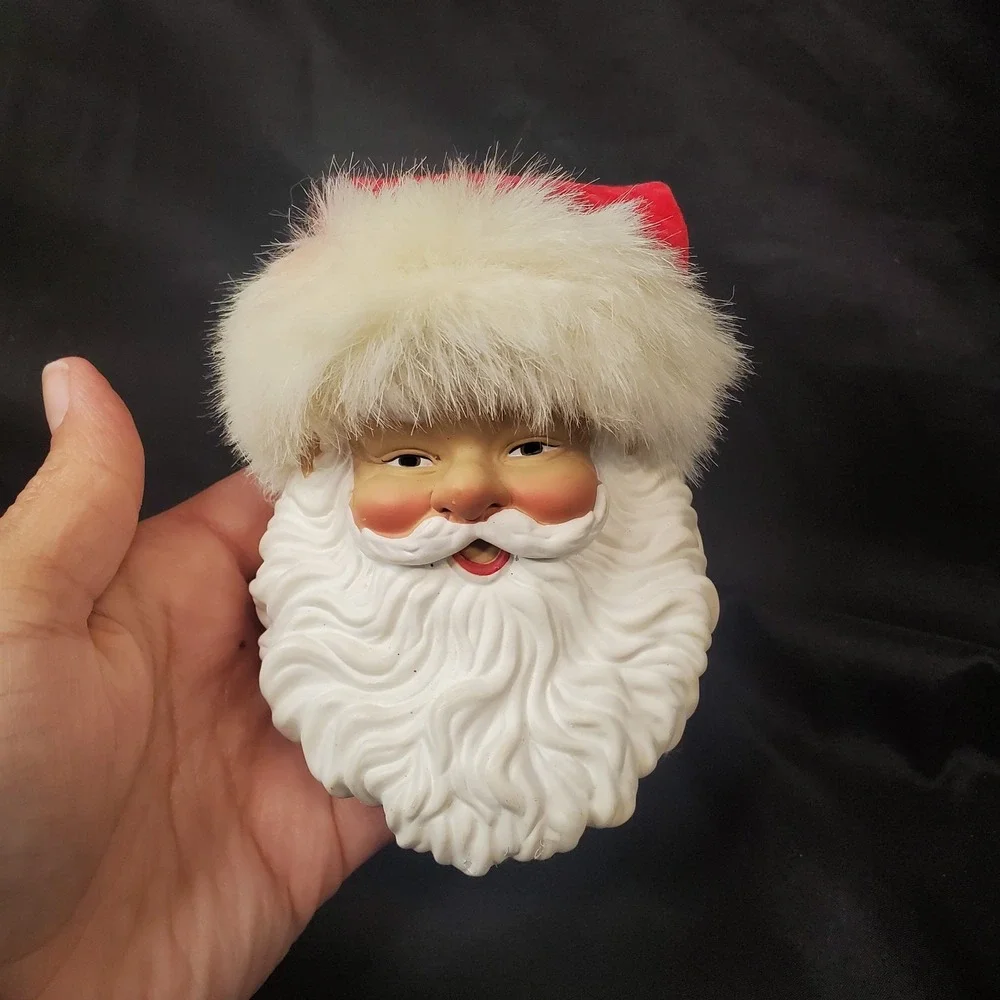 Rockin' Around The Christmas Tree Santa‎ HEAD ONLY Replacement St. Nicholas